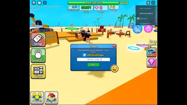 Gym Tycoon Коды. РОБЛОКС. Охота на зомби. смотреть онлайн