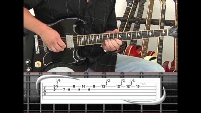 ROCK N ROLL TRAIN ACDC Guitar Cover W/ TABs AC/DC