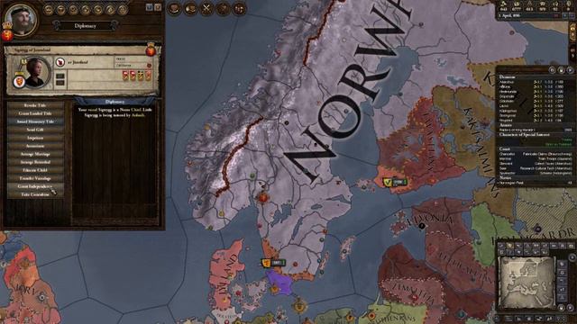 Crusader Kings 2 (Scandinavia) - E12 - Norse Reformation смотреть онлайн