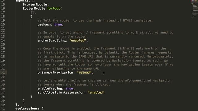Enabling The Second-Click Of A RouterLink Fragment Using onSameUrlNavigation Reload In Angular 7.1. смотреть онлайн