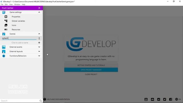 [Part 1] How to Make Fruit Catcher Game Splash Screen смотреть онлайн