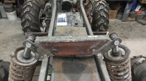 Самодельный квадроцикл DIY Нижние рычаги задней подвески!