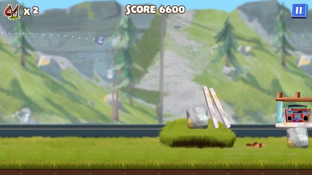 Гризли и лемминги Запуск леммингов.Gryzzy and the Lemmings - Lemmings Launch смотреть онлайн