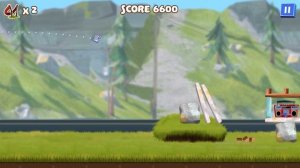 Гризли и лемминги Запуск леммингов.Gryzzy and the Lemmings - Lemmings Launch