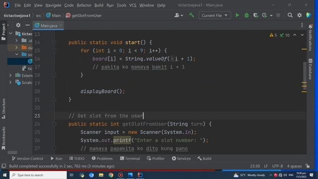 TicTacToe in JAVA codes - Tagalog Programmer смотреть онлайн