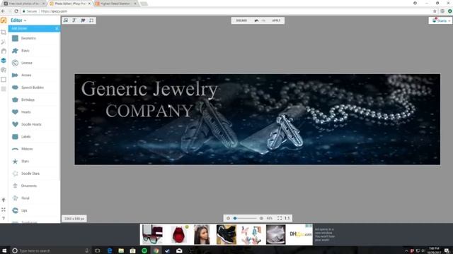 How to make a PRO Etsy Banner- WITHOUT PHOTOSHOP! смотреть онлайн