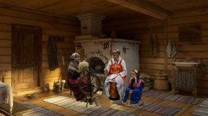 Реконструкция одного дня «Из жизни в русской избе» - «Как бывало в старину»