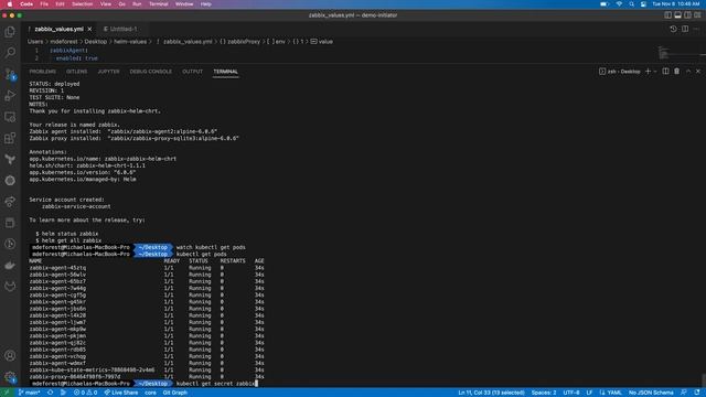 Kubernetes monitoring with Zabbix - Initial configuration смотреть онлайн