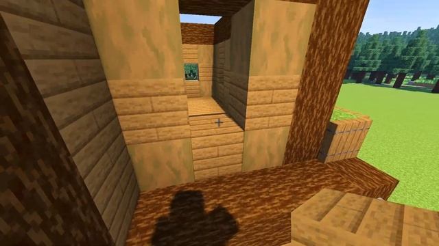 Стартовый деревянный дом для выживания в майнкрафте - База minecraft смотреть онлайн