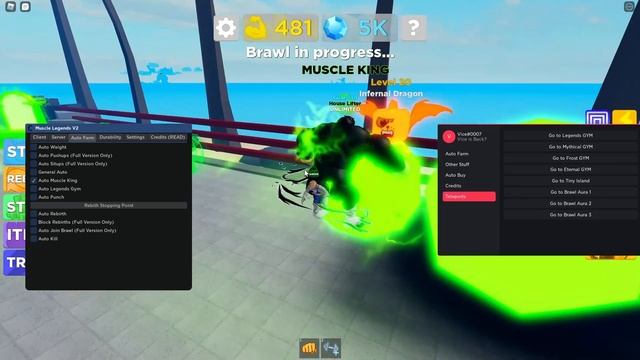 [2022] Roblox Muscle Legends Script / Hack *OP* Autofarm! Kill All And More! смотреть онлайн