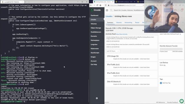 Linode, ASP.NET Core, Nginx, WSL2 - Linode Cloud - Tricking Library Ep63 смотреть онлайн