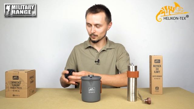 Mlýnek CAMP a FRENCH PRESS od značky HELIKON-TEX - Military Range смотреть онлайн