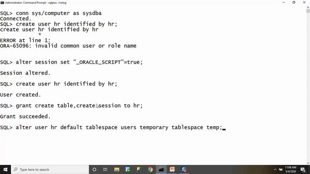 HR Schema in Oracle (Hindi) смотреть онлайн