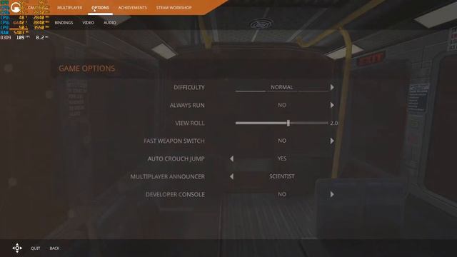 Black Mesa BenchMark GTX 1060 3GB - Ryzen 3 2200g
