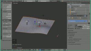 Настройка модели травы в Blender