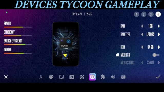 DEVICES TYCOON™24 GAMEPLAY HOW TO CREATE NEW PHONE OPPOA54#Androidgamer24#Androidgamer24 смотреть онлайн
