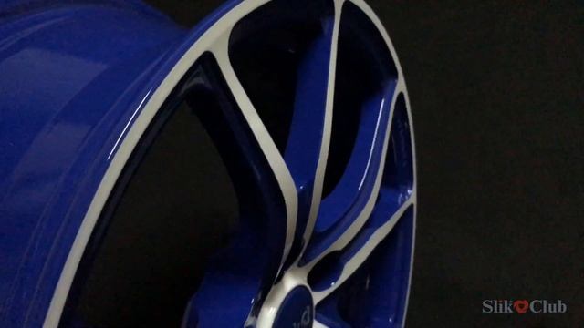 Кованые диски Слик L214 bluefw. Slik Forged Wheels L214 Bluefw смотреть онлайн