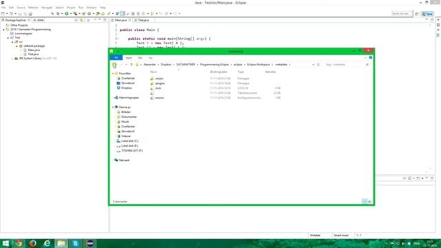 Eclipse - How to make a Shared Location and Workspace on Dropbox смотреть онлайн