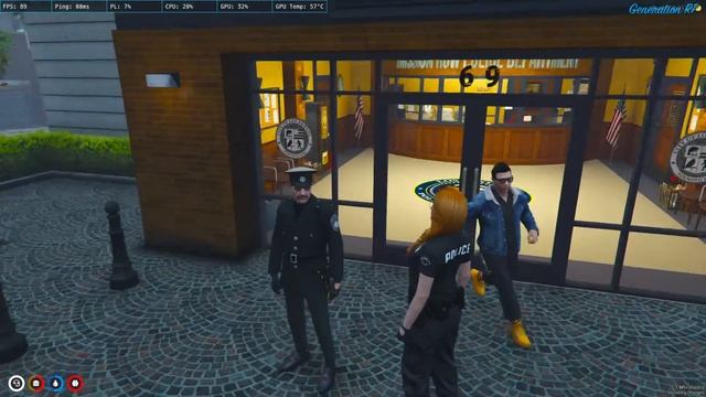 OFFICER SIMMBA IN THE CITY | GTA V ROLEPLAY смотреть онлайн