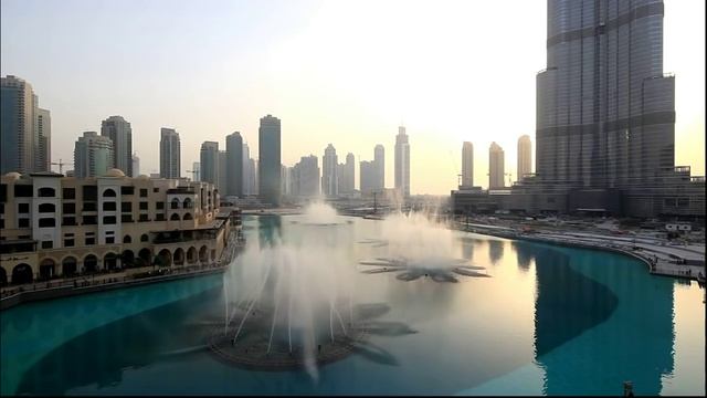 Фонтан Дубай - Baba Yetu - Christopher Tin - красота то какая!