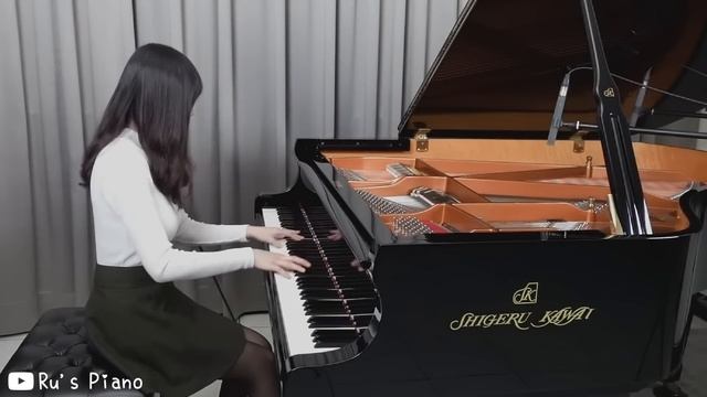 My Neighbour Totoro「The Path of Wind」Ru's Piano Cover смотреть онлайн