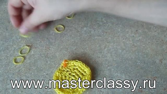 3D Rainbow loom: smile. Веселый смайлик из резиночек смотреть онлайн