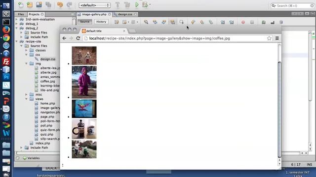 Dynamic image gallery with PHP, part 2 смотреть онлайн