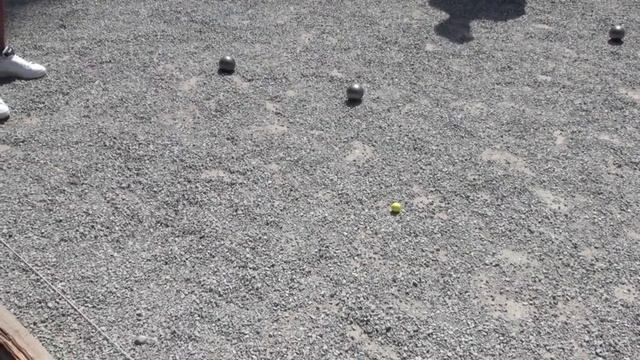 French Game Of Petanque (Boules)