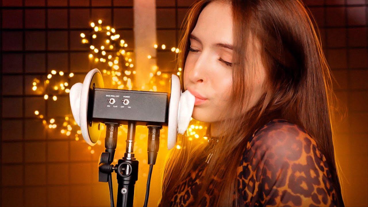 ASMR EAR EATING ... АСМР ЛИЖУ УШИ XD