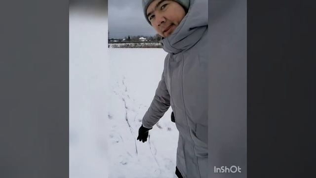 Когда на озере все покрыто льдом и снегом! И достаём мы коньки! смотреть онлайн