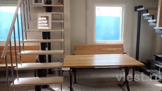 Шоурум компании по изготовлению лестниц «Vlest» смотреть онлайн