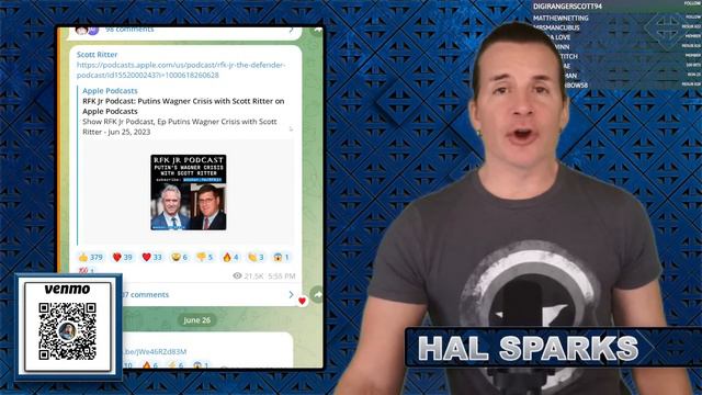 PUTIN ON THE FRITZ - HAL SPARKS MORNINGS MEGAWORLDWIDE смотреть онлайн