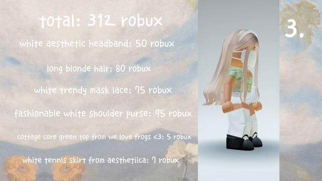 Aesthetic Roblox Outfits Under 400 Robux! ? | Zoey Ann