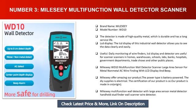 The 5 Best Stud Finders Wall Scanner In 2024 смотреть онлайн