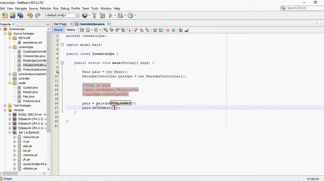Explicación de JPA en Netbeans смотреть онлайн