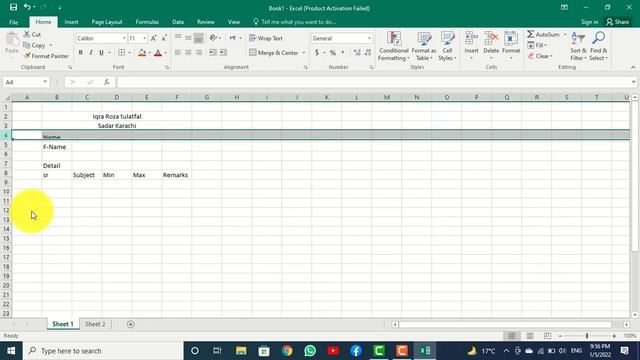 Lesson 2:MS Excel Tutorial | Microsoft Excel Tutorial for beginners смотреть онлайн