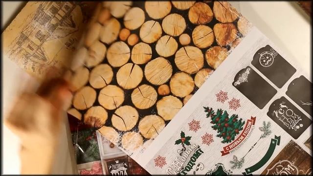 Покупки Скрапматериалов к Новому году + Объявление о Конкурсе! смотреть онлайн