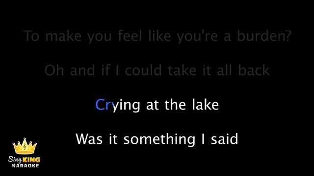 Ricky Montgomery - Line Without A Hook (Karaoke Version)