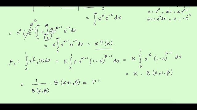 Beta Distribution: Mean and Variance смотреть онлайн
