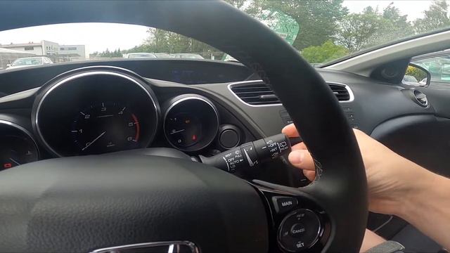 How to Enable or Disable Front Windshield Wipers in Honda Civic IX ( 2012 - 2017 ) смотреть онлайн