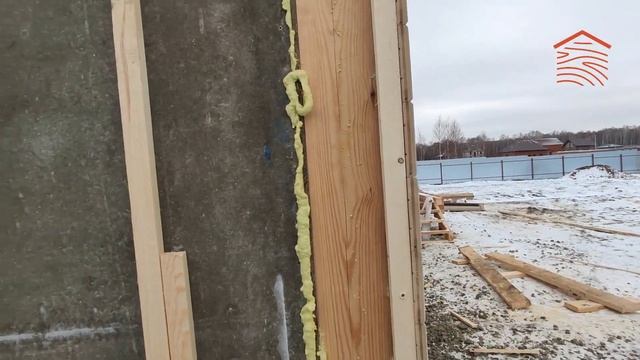 Дом из СИП ЦСП! Первый в Челябинске!