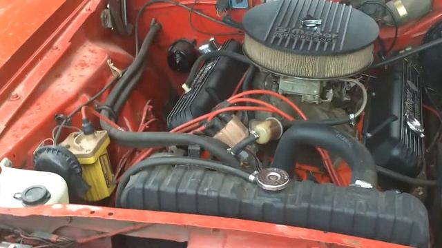 1970 Plymouth Cuda 383 4 Speed Start Up смотреть онлайн