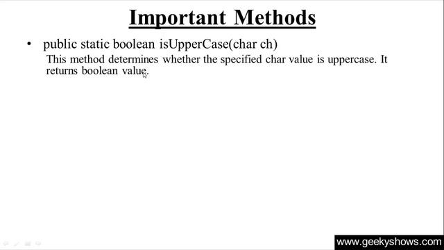 228. isUpperCase Method in Java Programming (Hindi) смотреть онлайн