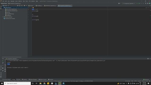 05 Comparison operators in Python | Python for testers смотреть онлайн