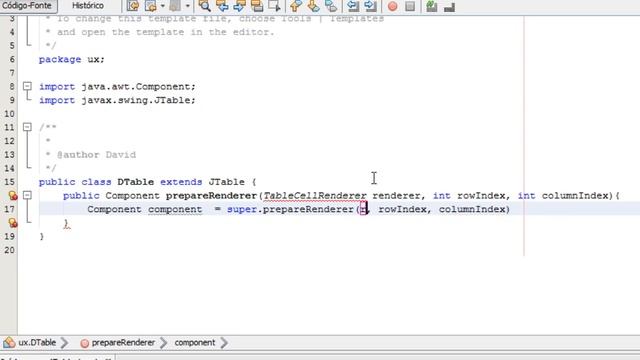 Java Personalizar un JTable 1/2 смотреть онлайн