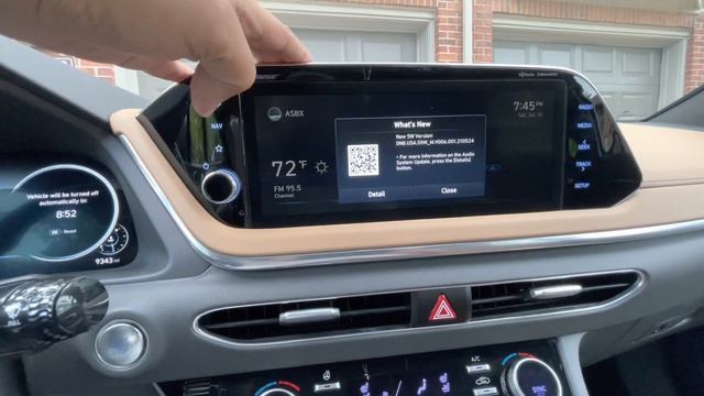 Hyundai Sonata 2021 Limited Infotainment System Update
