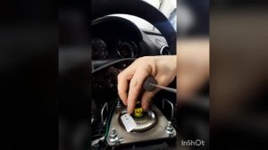 Nissan Qashqai снятие руля и подушки безопасности.