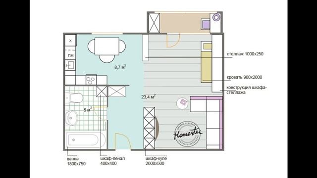 4 примера планирования квартиры в сталинке смотреть онлайн