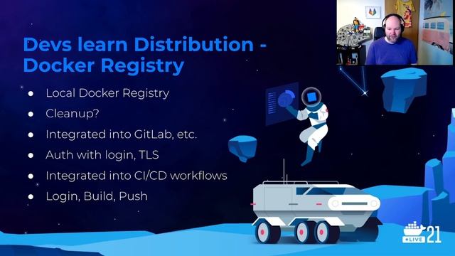 DockerCon 2021: From Infrastructure as Code to Cloud Native Deployments in 5 Min смотреть онлайн