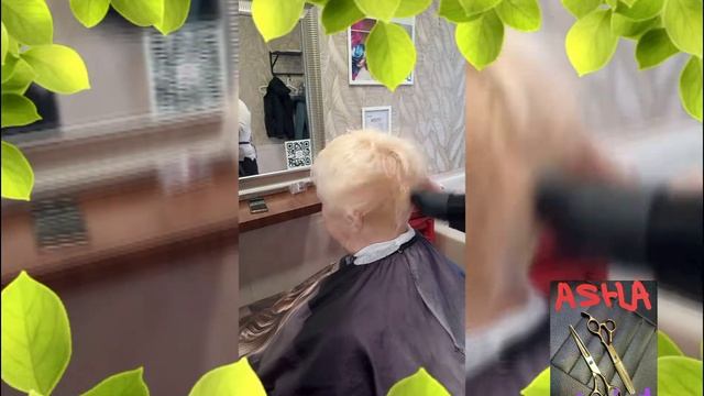 Осветления и тонирования+ стрижка пикси??? смотреть онлайн